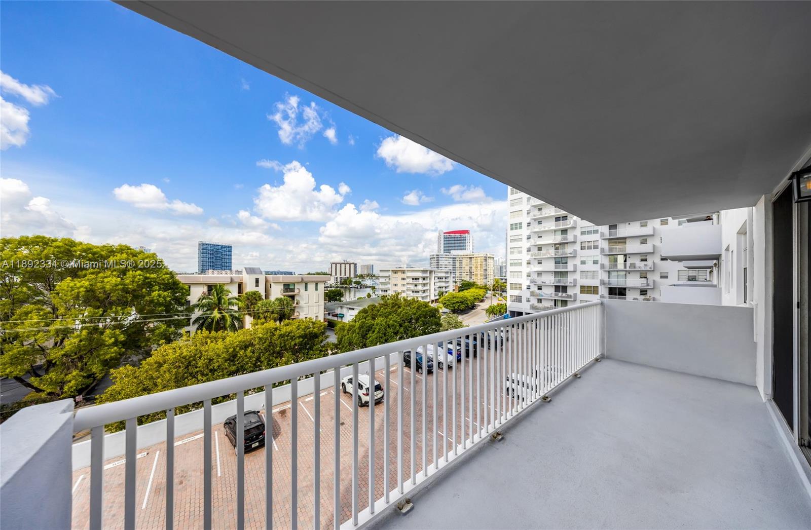 137 Golden Isles Drive, Unit 508 Hallandale Beach, FL 33009 - Photo 16 of 24 a view of city from balcony