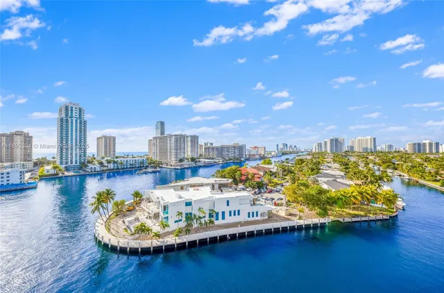 a view of a lake with a ocean view
