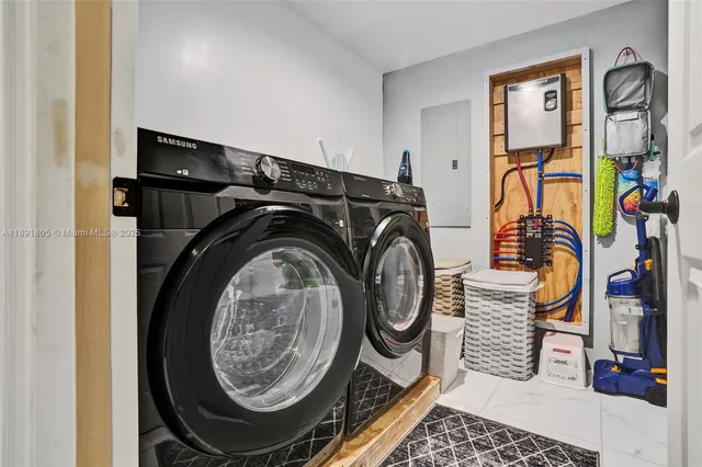 a view of storage and utility