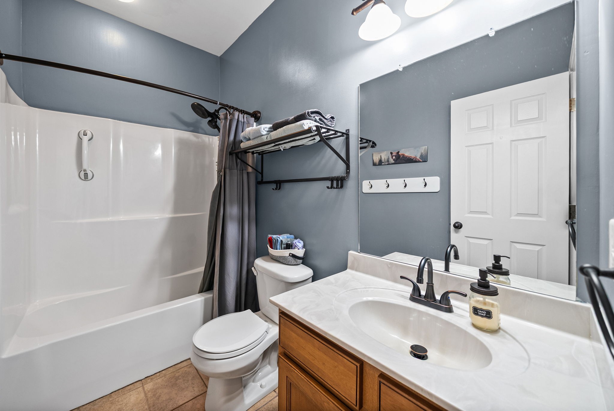 195 Barkers Mill Road Pembroke, KY 42266 - Photo 21 of 39 a bathroom with a sink toilet and shower