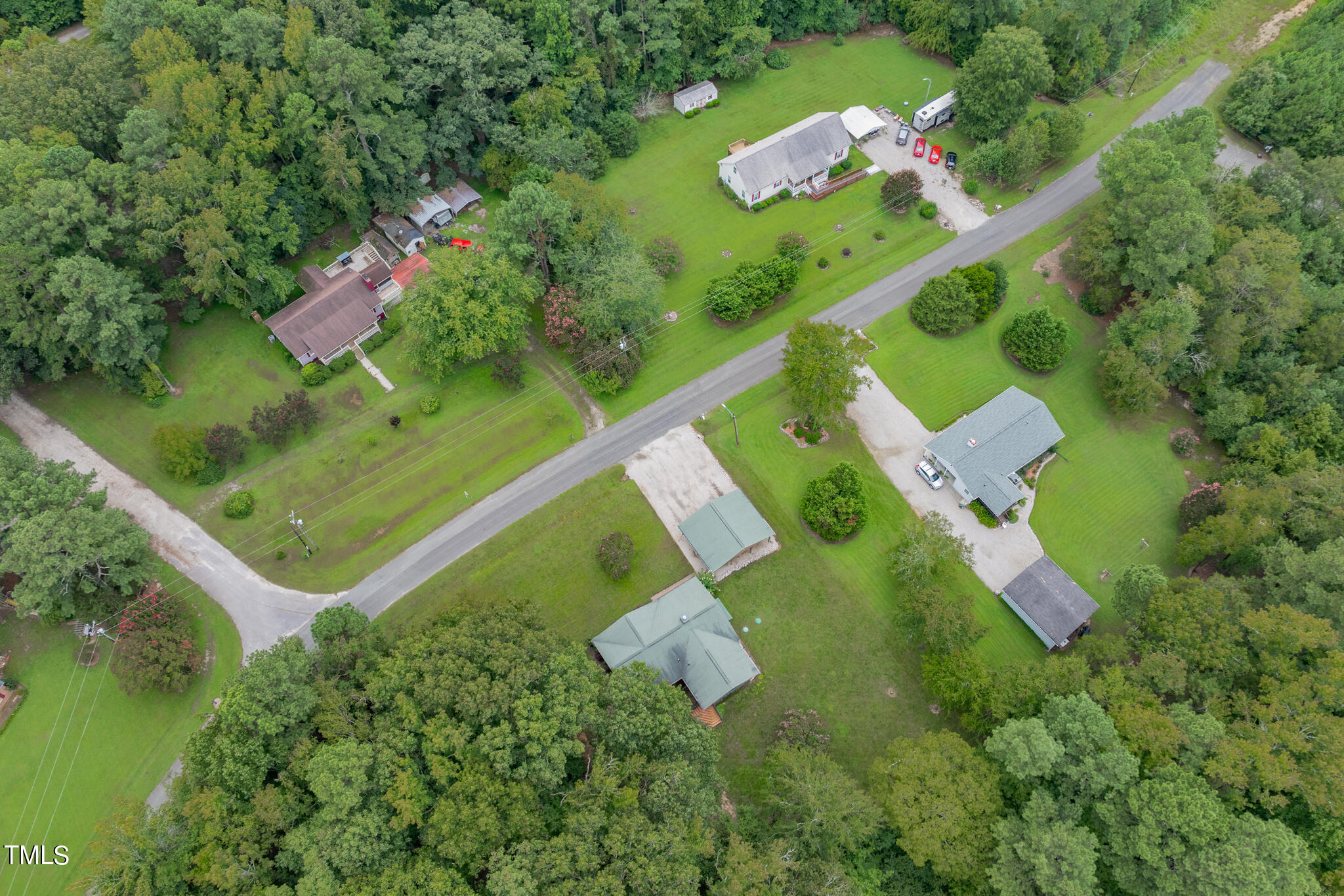 110 Lake Road Henderson, NC 27537 - Photo 31 of 36 an aerial view of a house