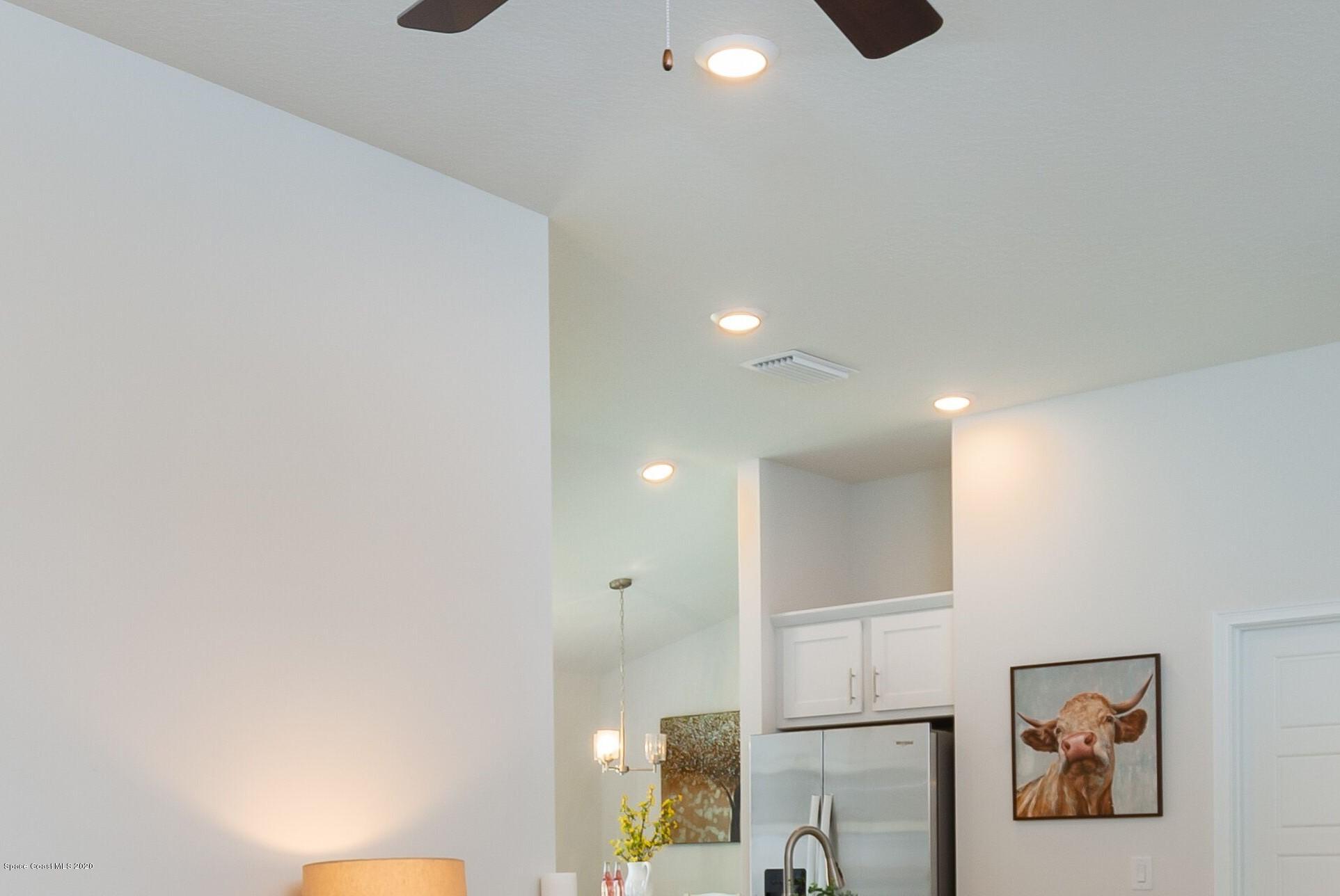 1150 Ransom Road Southeast Palm Bay, FL 32909 - Photo 17 of 18 New ceiling fans and ceiling lights