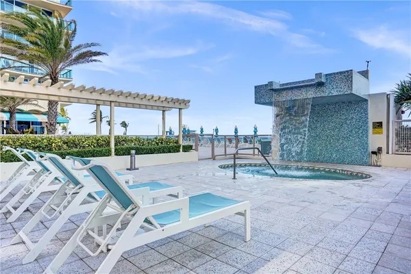 a view of outdoor space yard deck patio and outdoor kitchen
