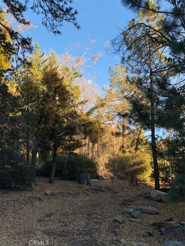 a view of outdoor space with mountain view