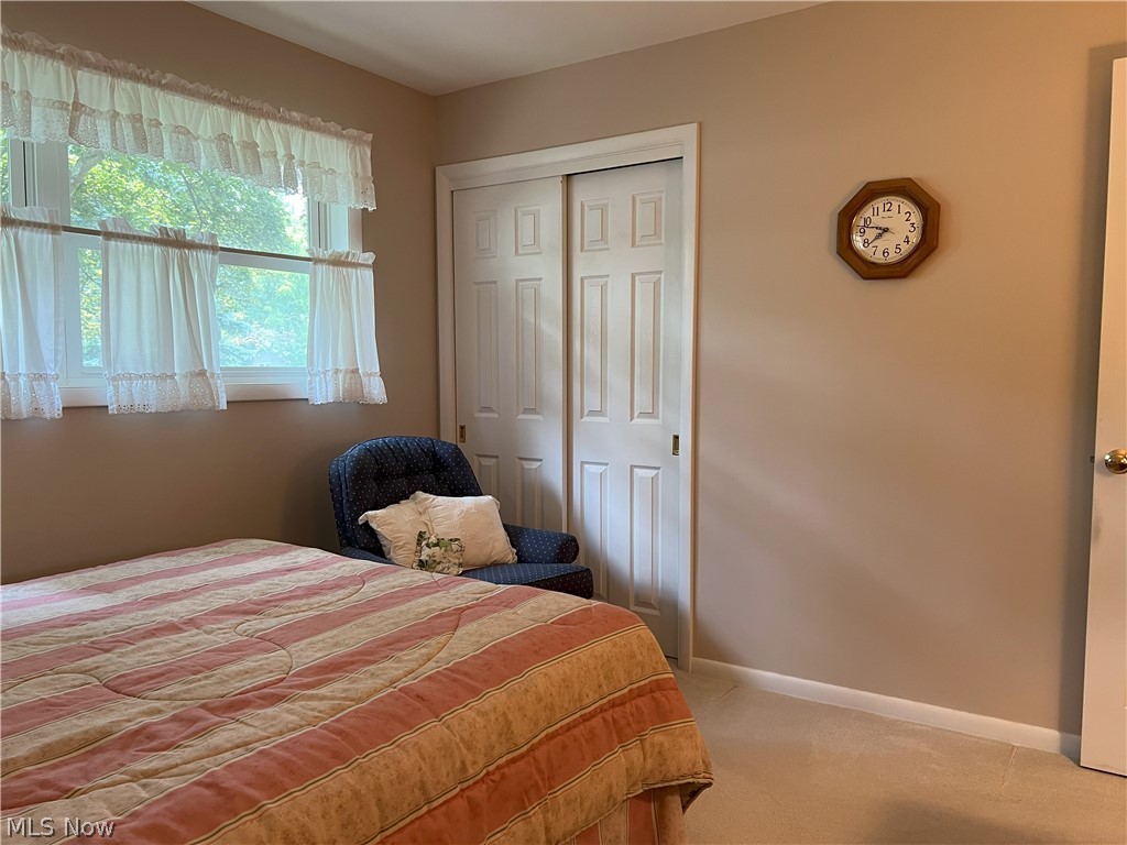 7325 Euclid Chardon Road Willoughby, OH 44094 - Photo 12 of 24 Bedroom with carpet and a closet