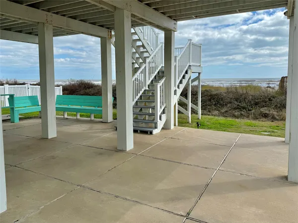 a view of outdoor space and deck