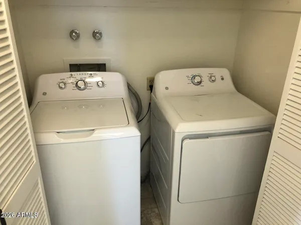 a view of a street from a window