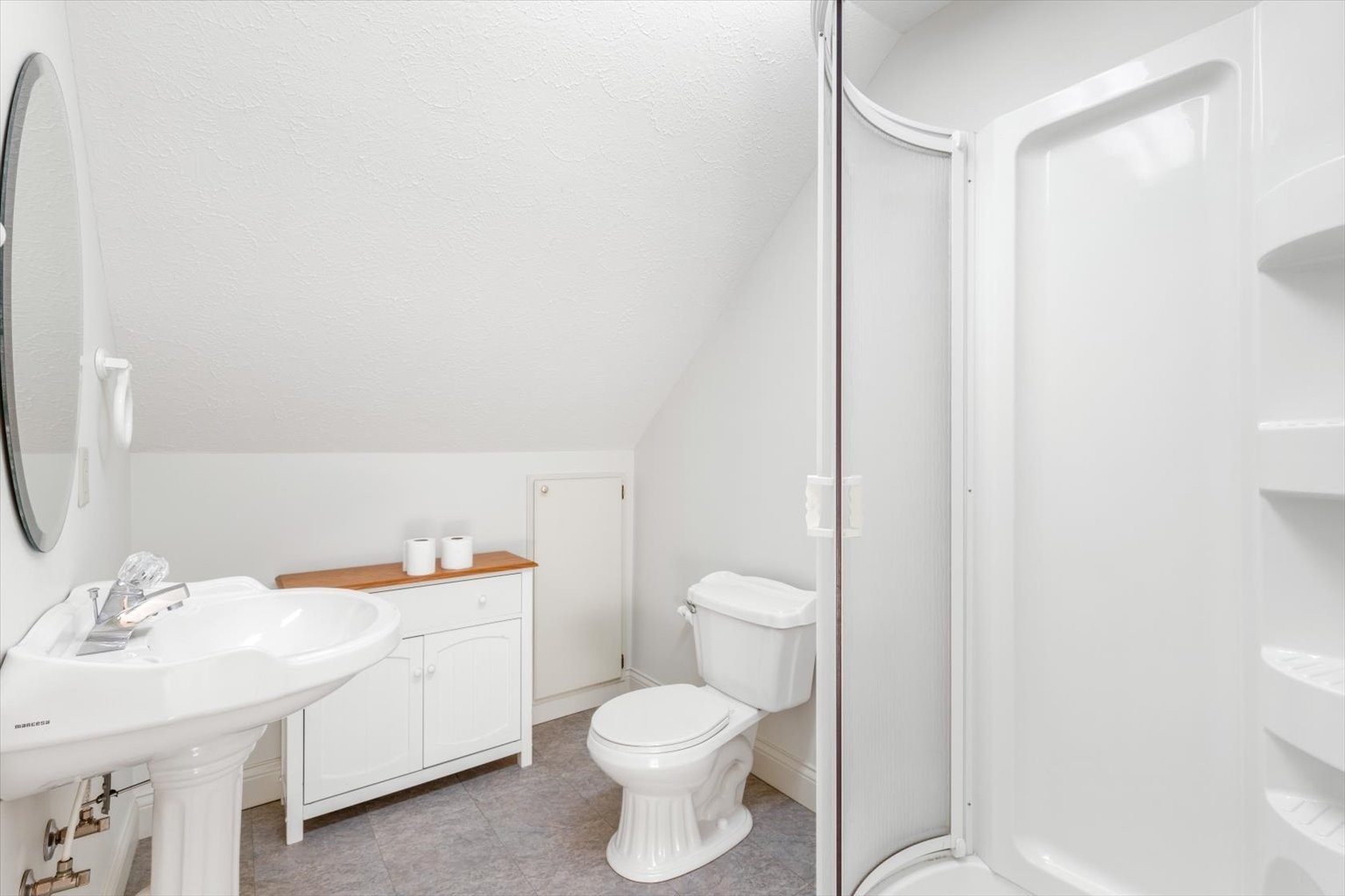 3160 Tom Holt Road Clifton, TN 38425 - Photo 26 of 53 a bathroom with a sink a toilet and a mirror