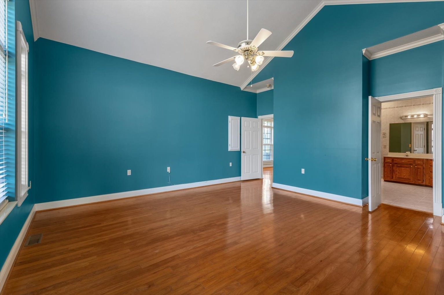 3160 Tom Holt Road Clifton, TN 38425 - Photo 36 of 53 a view of an empty room with wooden floor
