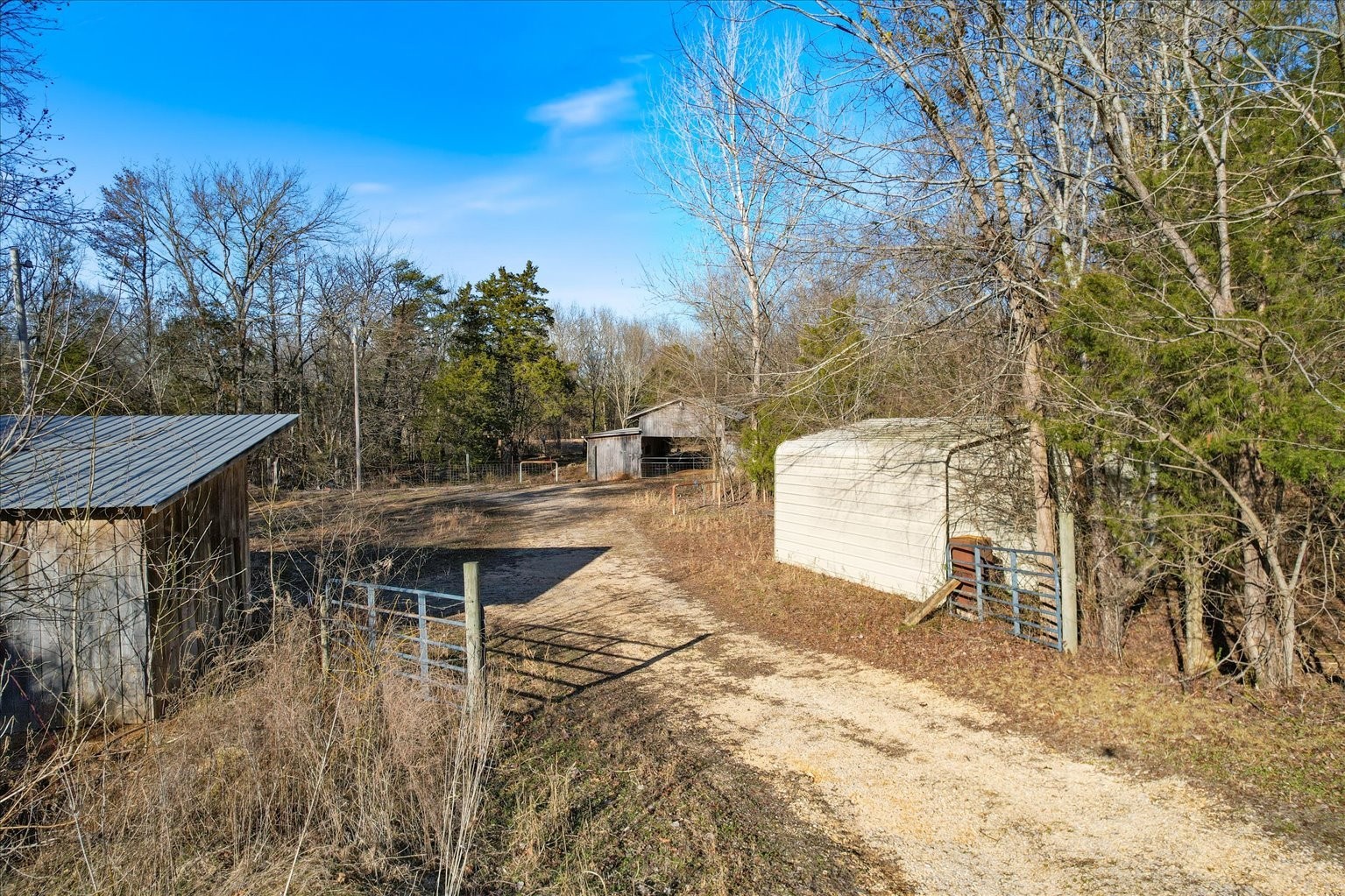 3160 Tom Holt Road Clifton, TN 38425 - Photo 50 of 53 a view of a backyard with sitting area