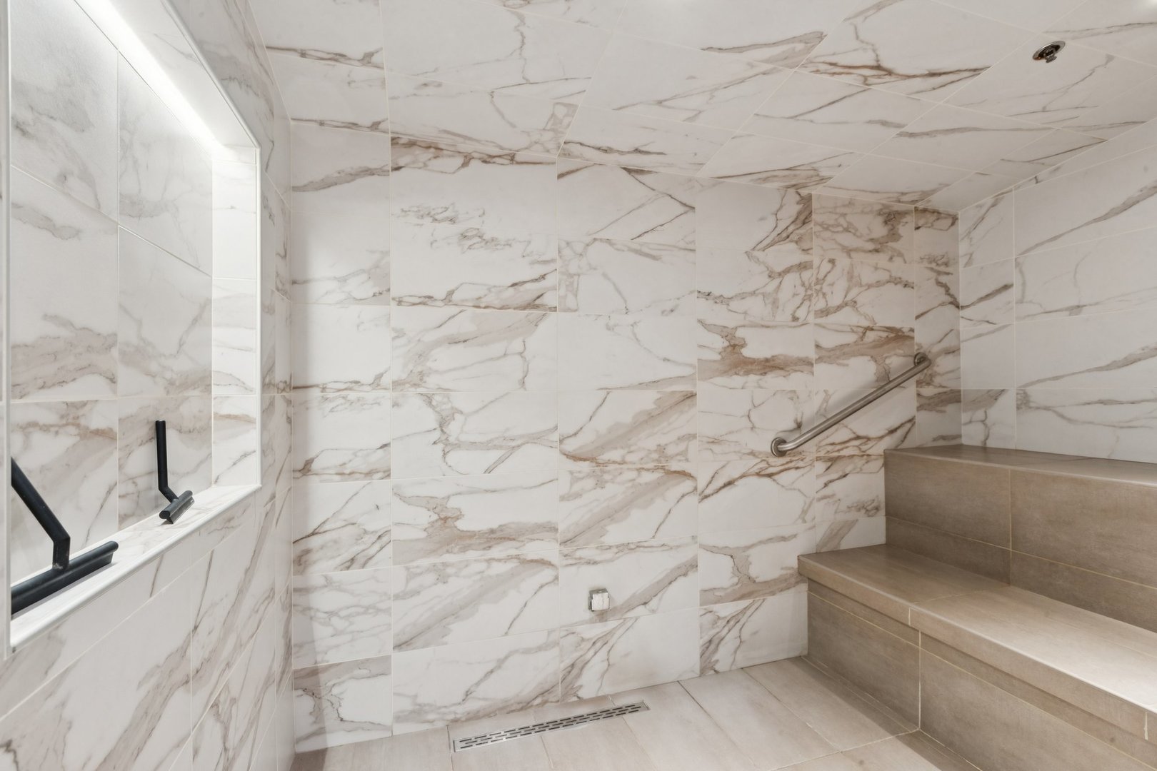 21 East Huron Street, Unit 1806 Chicago, IL 60611 - Photo 53 of 54 a bathroom with a shower