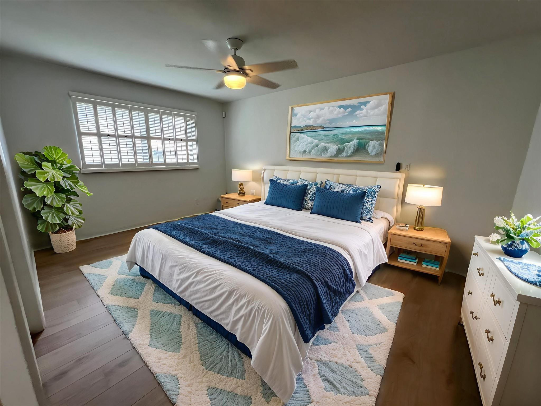 4408 Monroe Street Hollywood, FL 33021 - Photo 15 of 26 a bedroom with a bed and a window