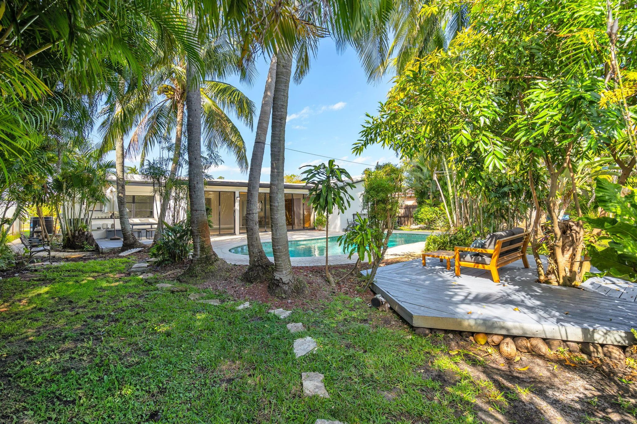4408 Monroe Street Hollywood, FL 33021 - Photo 24 of 26 front view of a house with a yard