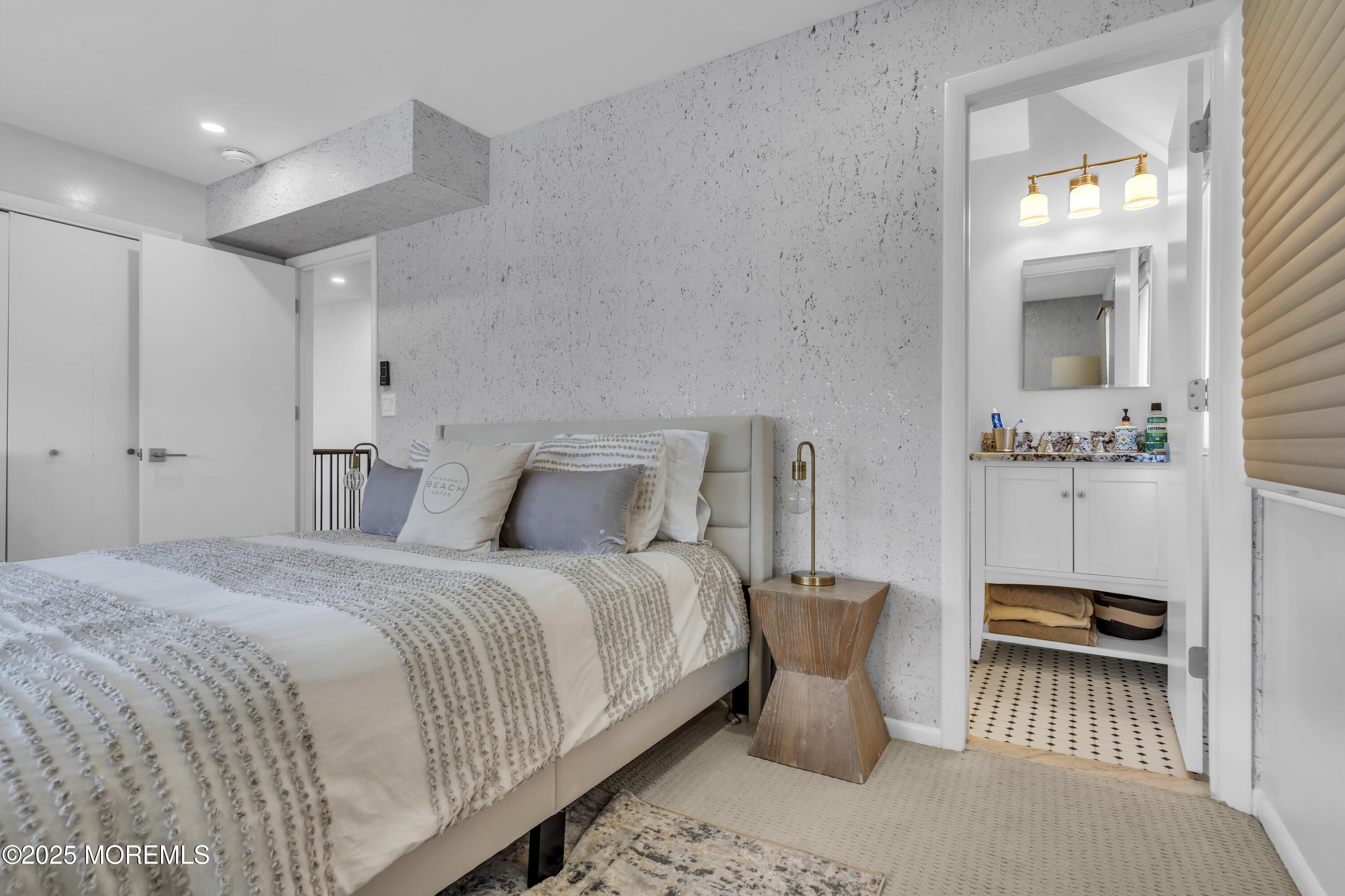 254 Harbor Court Lavallette, NJ 08735 - Photo 25 of 47 a bedroom with bed and window