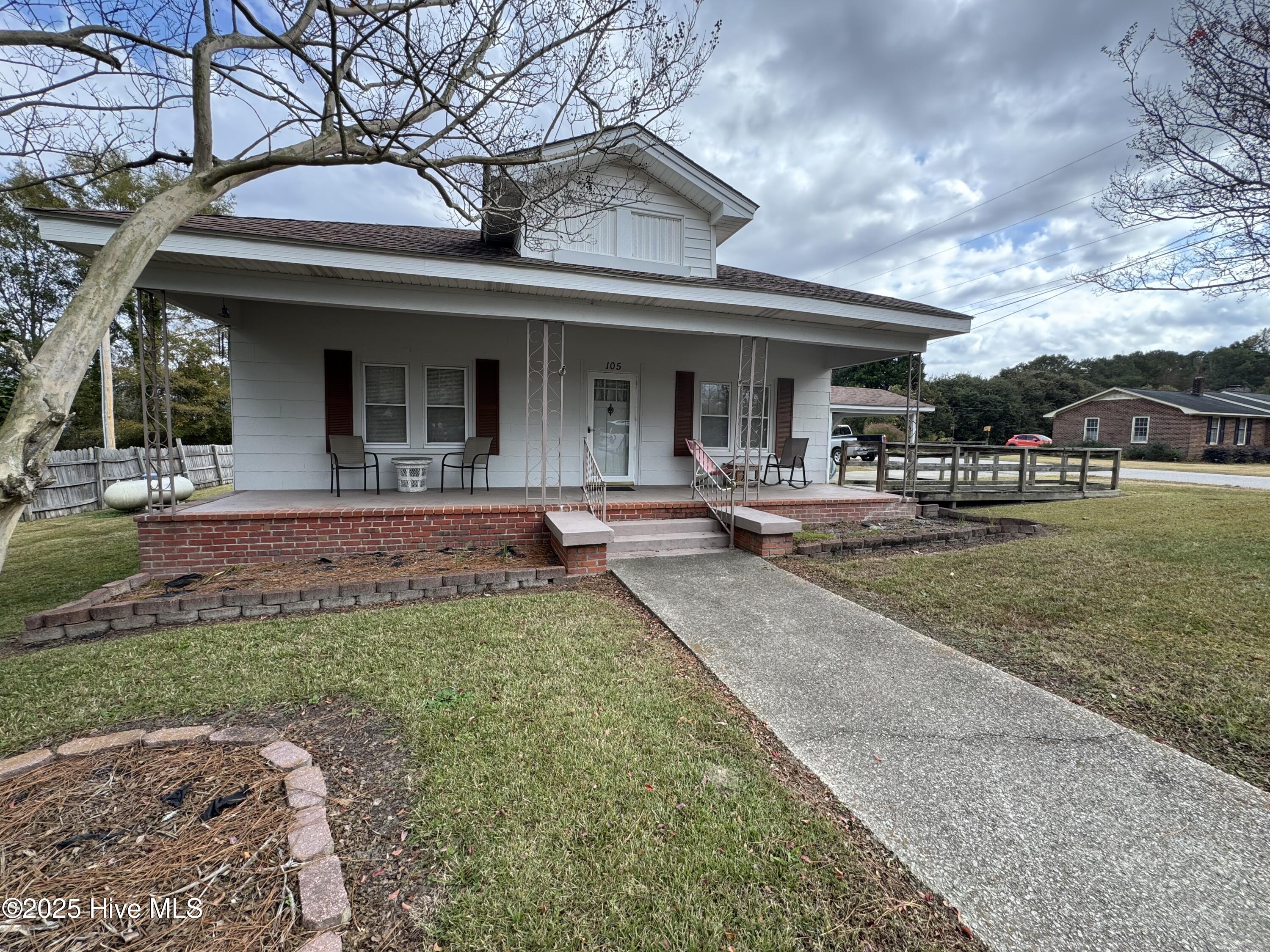 105 South 4th Street Macclesfield, NC 27852 - Photo 2 of 26 Rocking Chair Front Porch