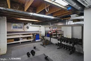 a view of storage and utility room