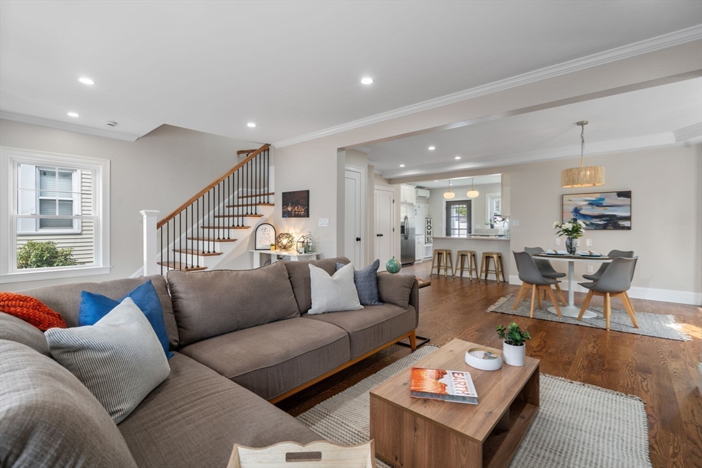 79 Read Street Winthrop, MA 02152 - Photo 15 of 33 a living room with furniture and wooden floor