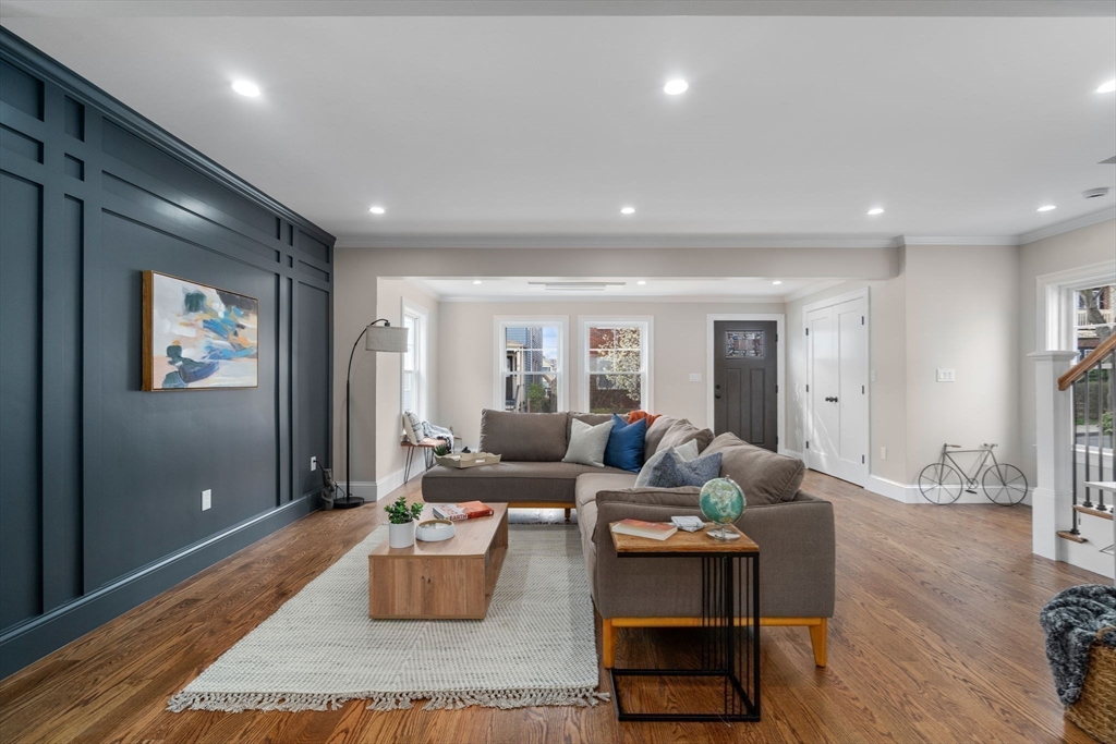 79 Read Street Winthrop, MA 02152 - Photo 17 of 33 a living room with furniture and wooden floor