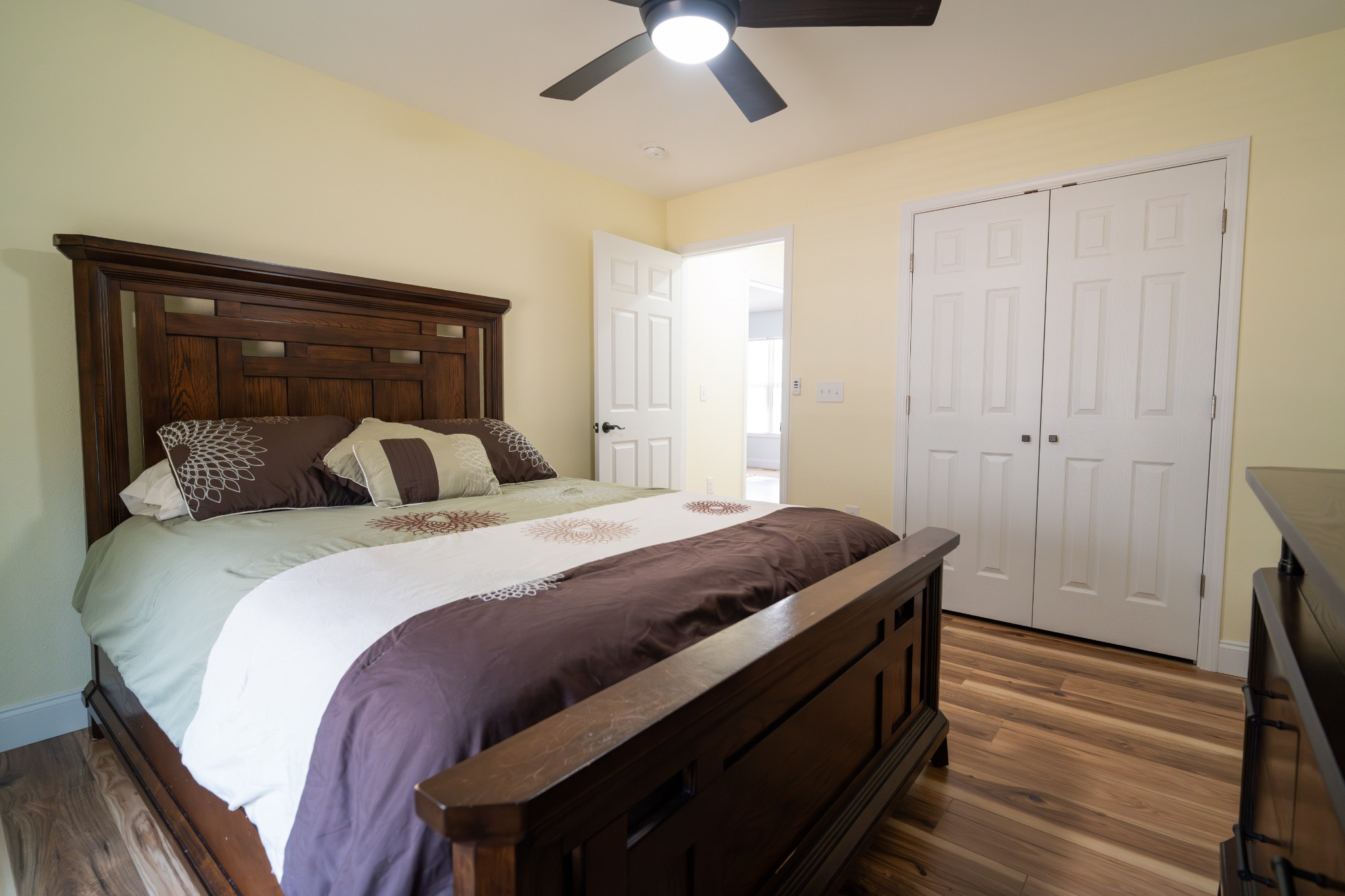 1561 Bicknell Road Clarkrange, TN 38553 - Photo 30 of 44 a bedroom with a bed and a dresser