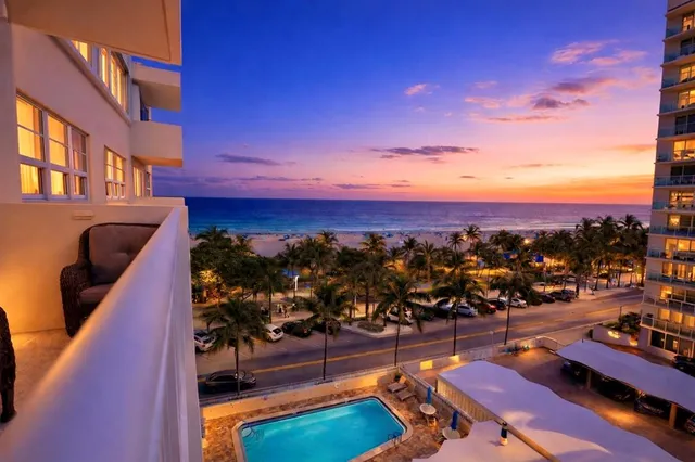 a outdoor space with lots of trees