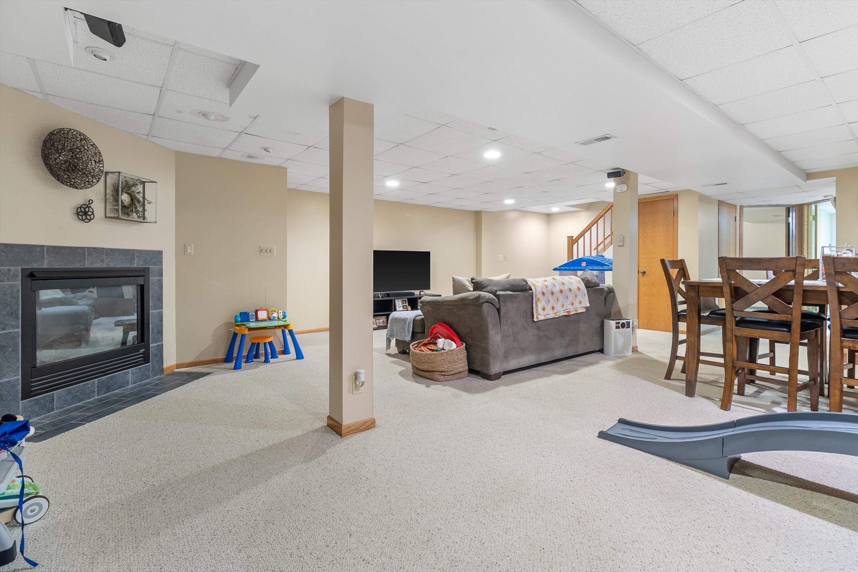 5315 66th Place Kenosha, WI 53142 - Photo 14 of 48 Basement Rec Room