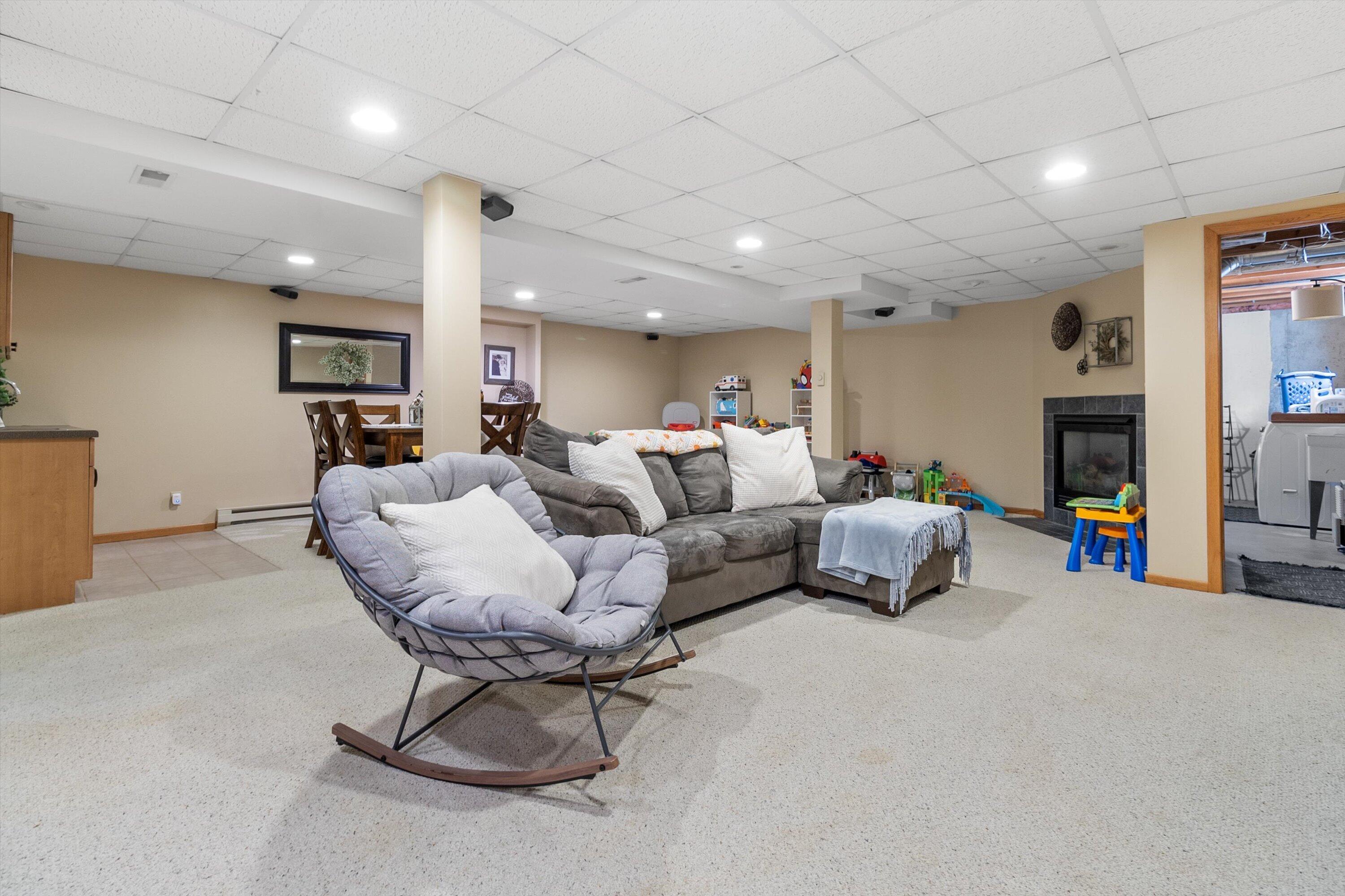 5315 66th Place Kenosha, WI 53142 - Photo 15 of 48 Basement Rec Room