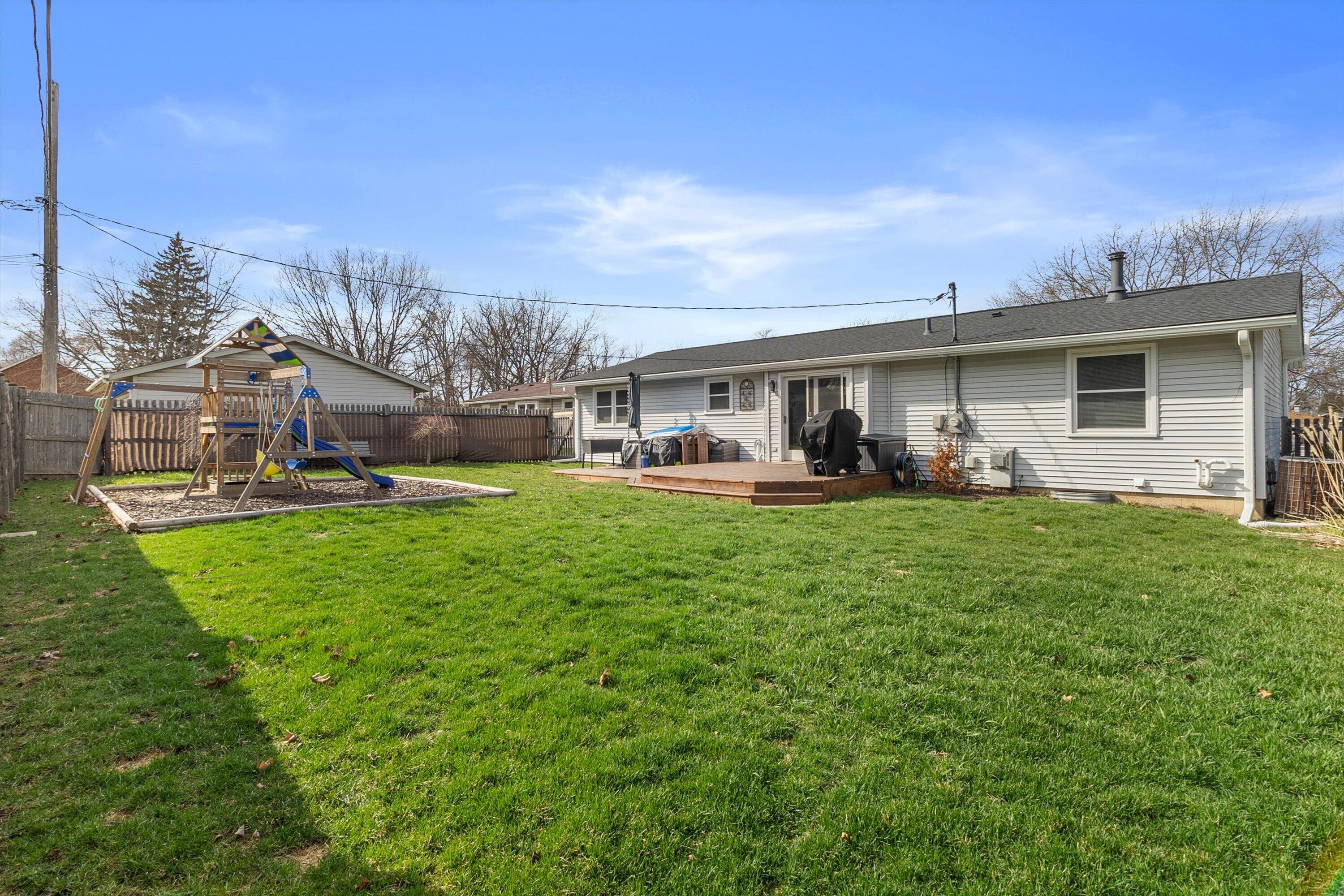 5315 66th Place Kenosha, WI 53142 - Photo 23 of 48 Fenced backyard