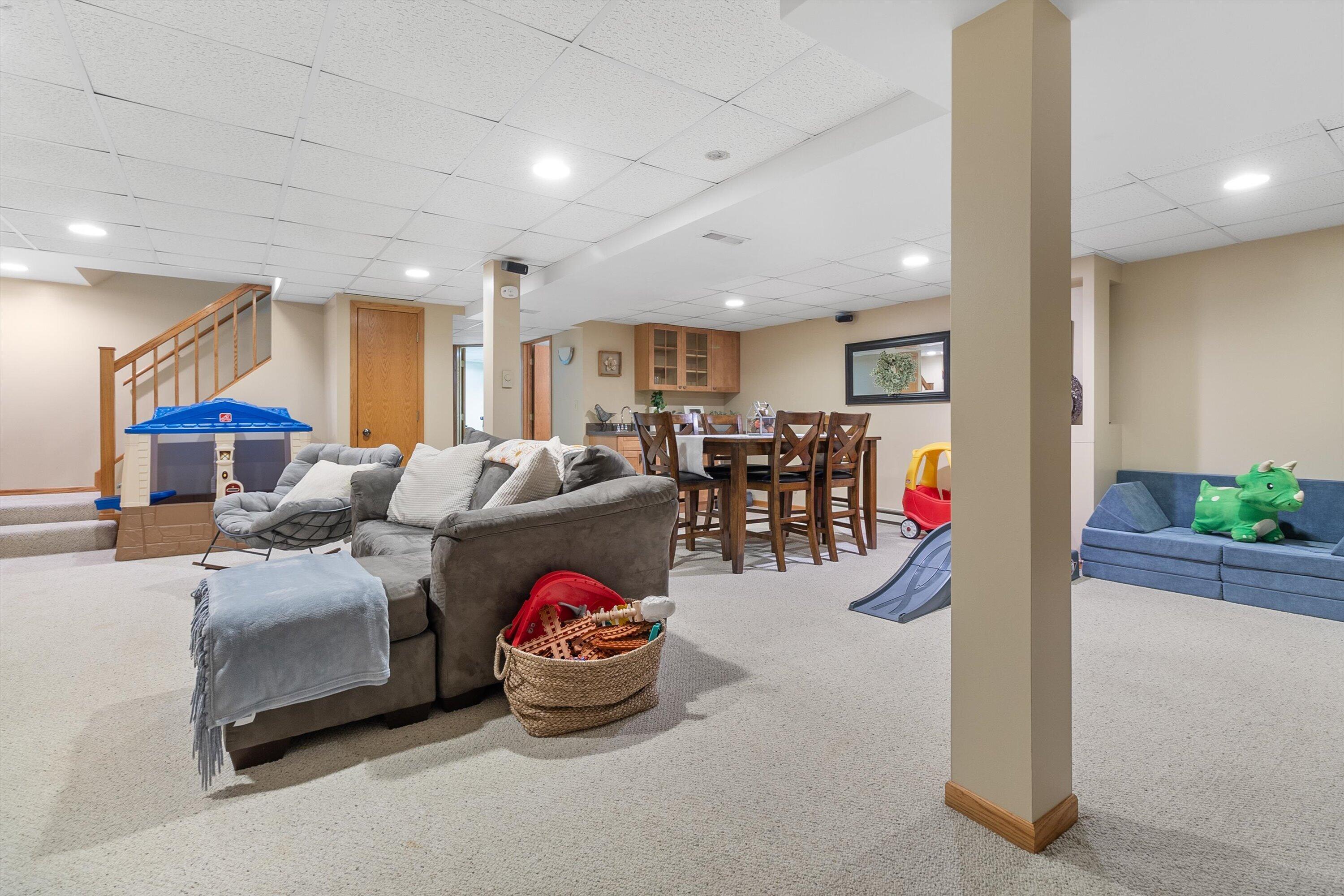 5315 66th Place Kenosha, WI 53142 - Photo 41 of 48 Lower Level Rec Rm