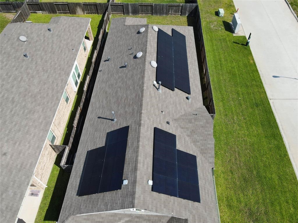 3137 Dunsmore Manor Court Spring, TX 77386 - Photo 28 of 32 a aerial view of a house with a garden