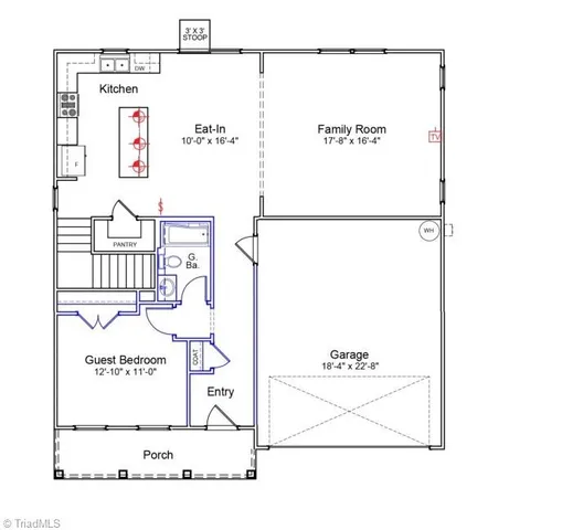 $360,000 | 237 Rock Cress Drive, Lexington, NC 27295
