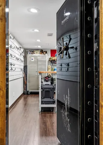 a view of a house with backyard porch and furniture