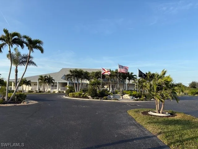 a view of street with tall buildings