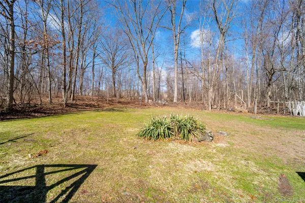 a view of yard with swimming pool