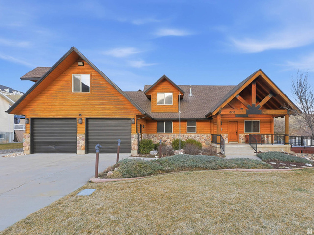 605 North Loafer Canyon Road Elk Ridge, UT 84651 - Photo 1 of 53 View of front of property