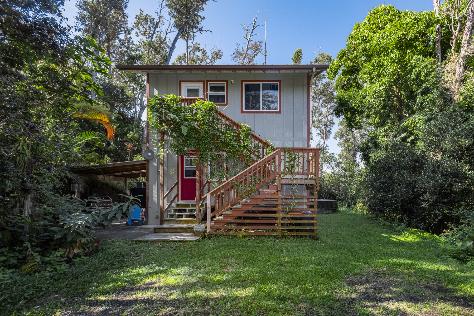 87-2500 Luana Way Captain Cook, HI 96704 - Photo 15 of 30 a view of a house with a yard