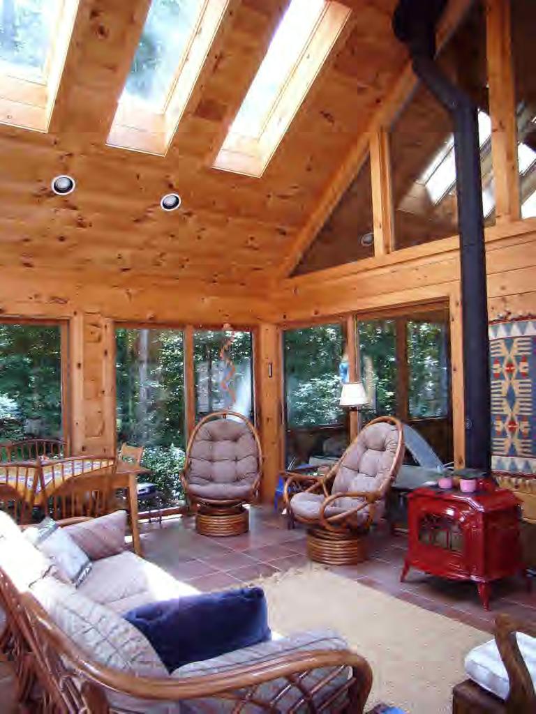 196 Woodmere Road Becket, MA 01223 - Photo 4 of 6 a outdoor living space with furniture and garden view