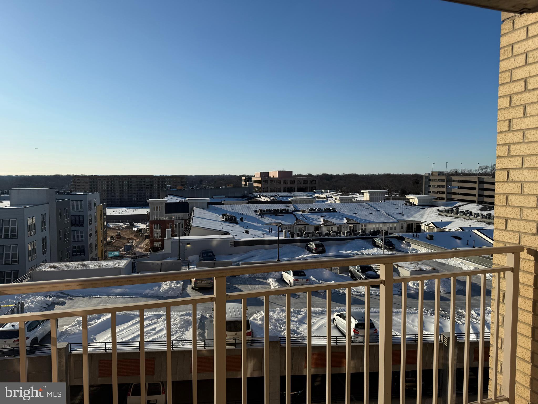 2726 Gallows Road, Unit 915 Vienna, VA 22180 - Photo 20 of 32 a city view from a balcony