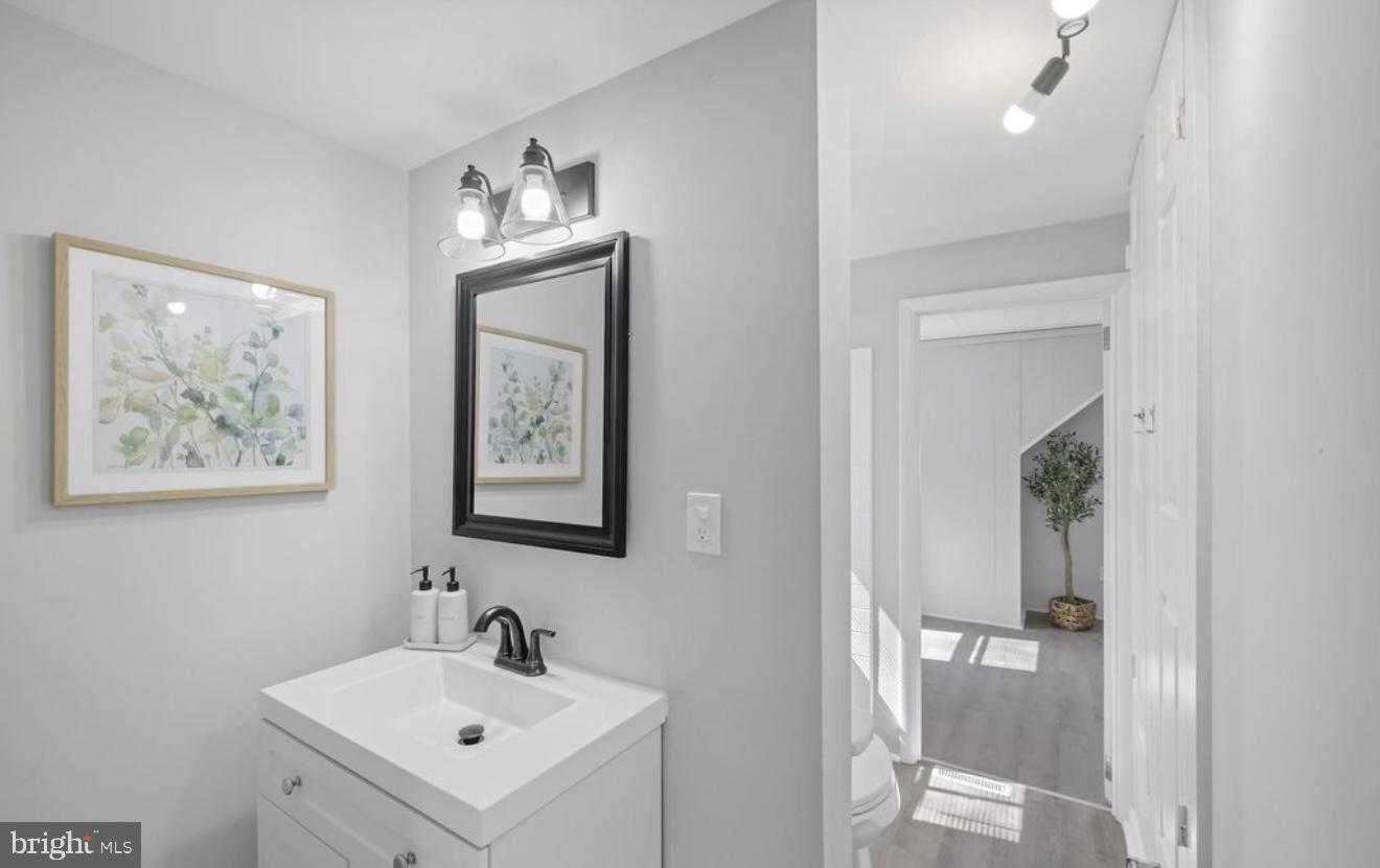 243 Highmeadow Road Reisterstown, MD 21136 - Photo 24 of 32 Modern elegance in a serene bathroom.