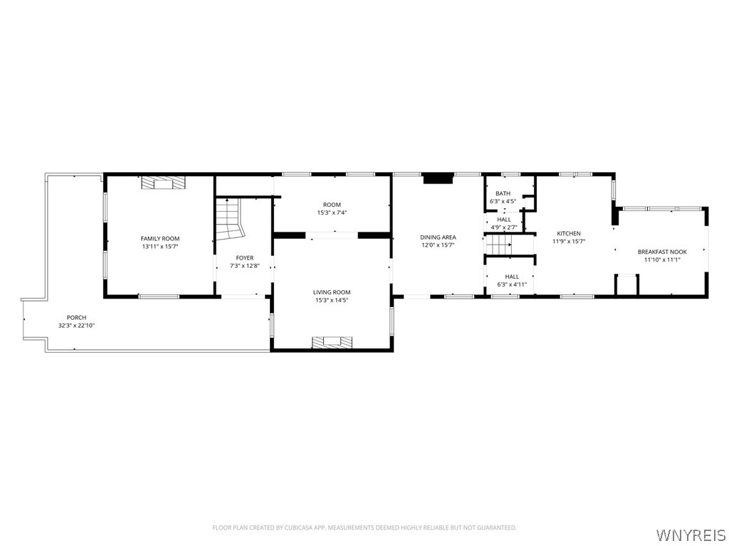 41 Irving Place Buffalo, NY 14201 - Photo 48 of 49 41 Irving -1st floor - floor plan