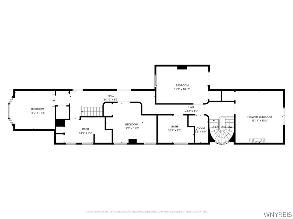 41 Irving Place Buffalo, NY 14201 - Photo 49 of 49 41 Irving -2nd floor - floor plan
