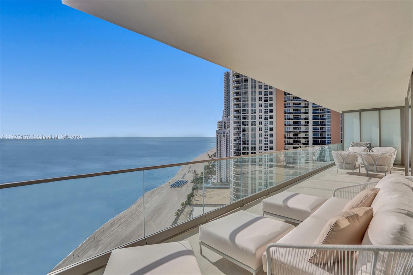 18975 Collins Avenue, Unit 2001 Sunny Isles Beach, FL 33160 - Photo 51 of 86 VIEW FROM BALCONY