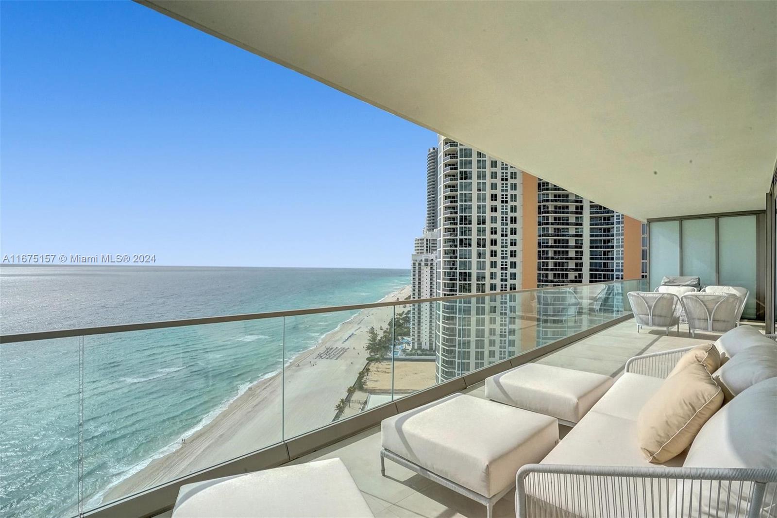18975 Collins Avenue, Unit 2001 Sunny Isles Beach, FL 33160 - Photo 56 of 86 VIEW FROM BALCONY