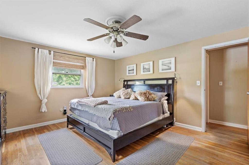 108 South Jamestown Road Coraopolis, PA 15108 - Photo 13 of 25 a bed sitting in a bedroom next to a window