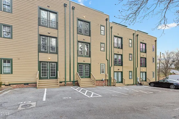 a backyard of a house