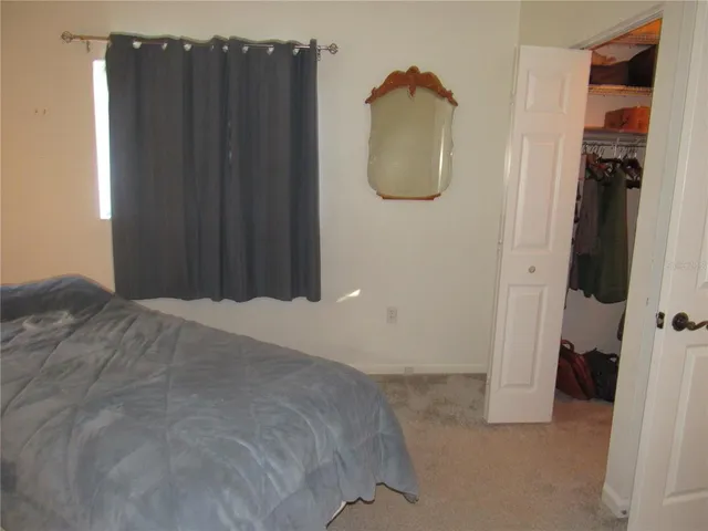 a view of a room with window