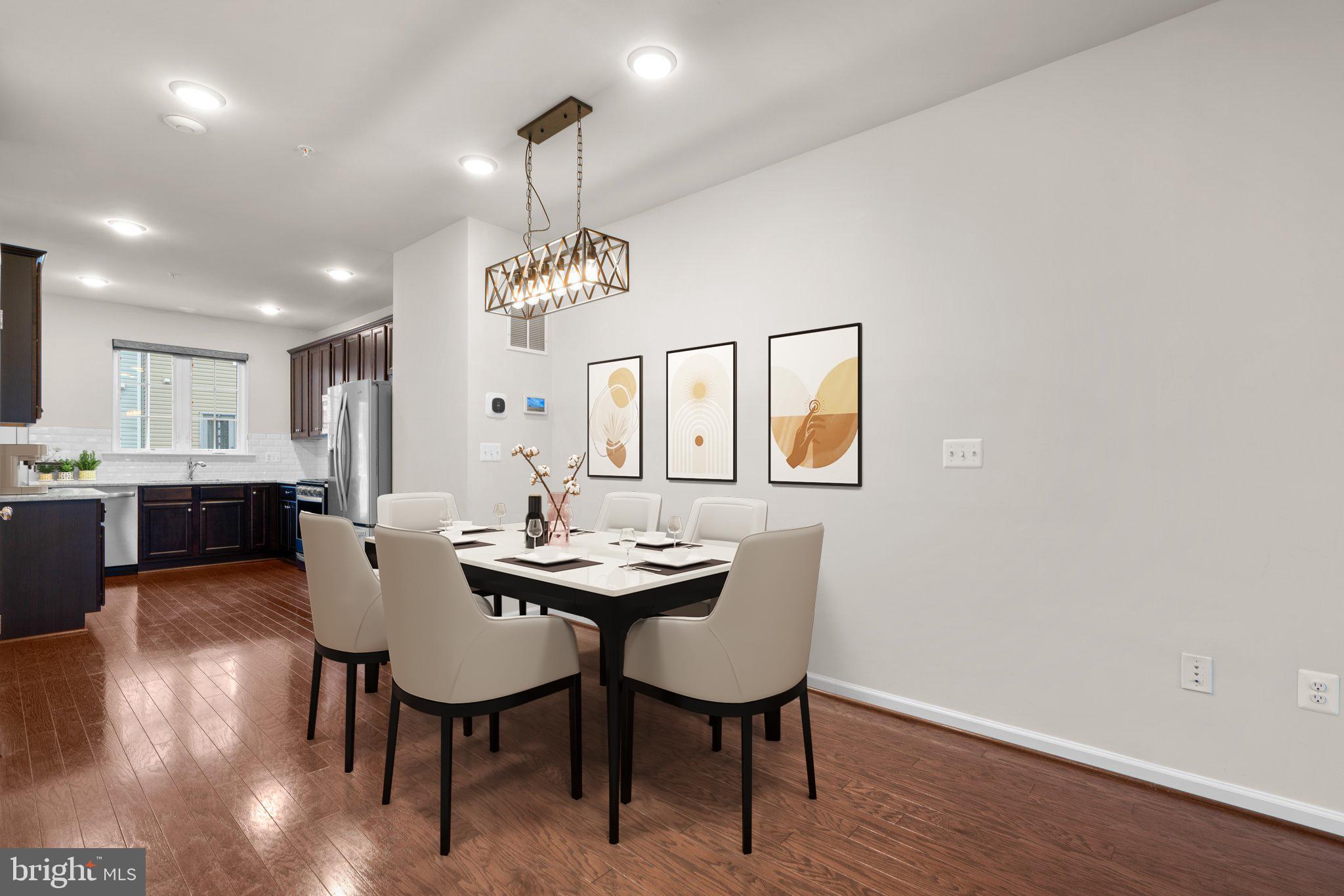 2644 Hardaway Circle Hanover, MD 21076 - Photo 9 of 34 Virtually Staged Dining Area