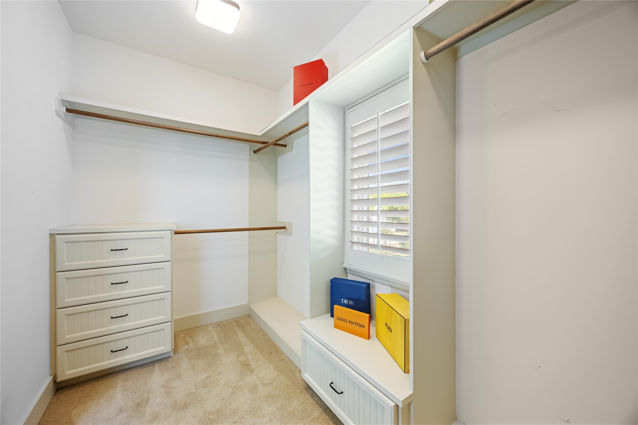 3541 Michaux Street Houston, TX 77009 - Photo 26 of 32 The large primary walk in closet with built ins for two.