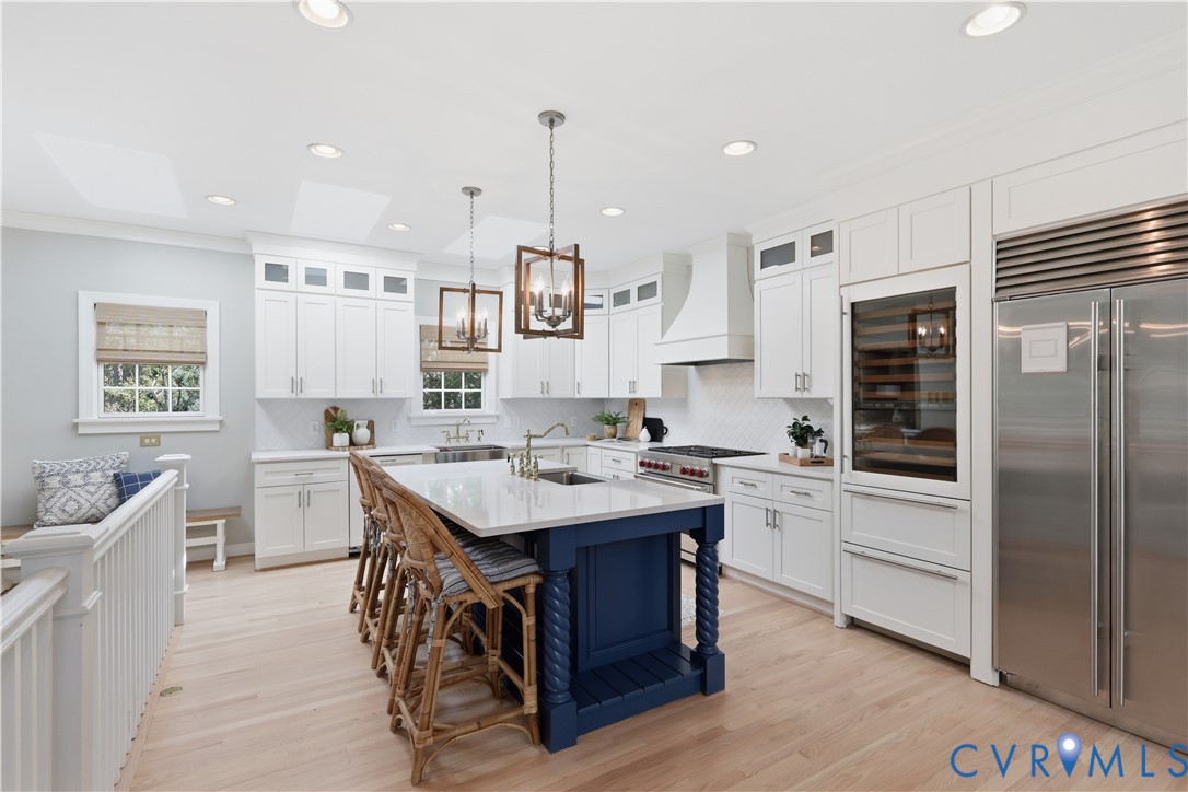 103 Berkshire Road Richmond, VA 23221 - Photo 10 of 48 New Kitchen, Custom Cabinets, Quartz Island and Co