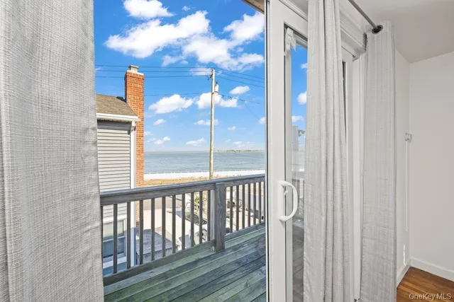 a view of a room with a natural light