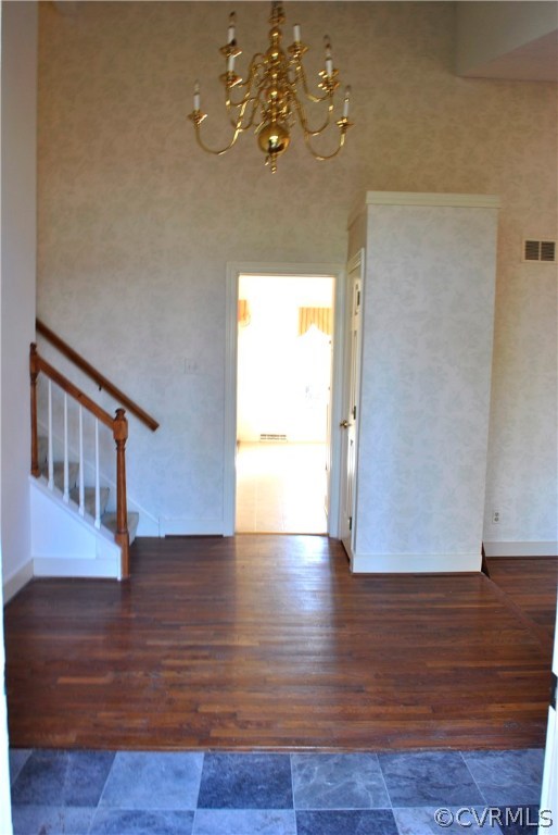 13902 North Point Road Midlothian, VA 23112 - Photo 3 of 36 a view of empty room with wooden floor and fan